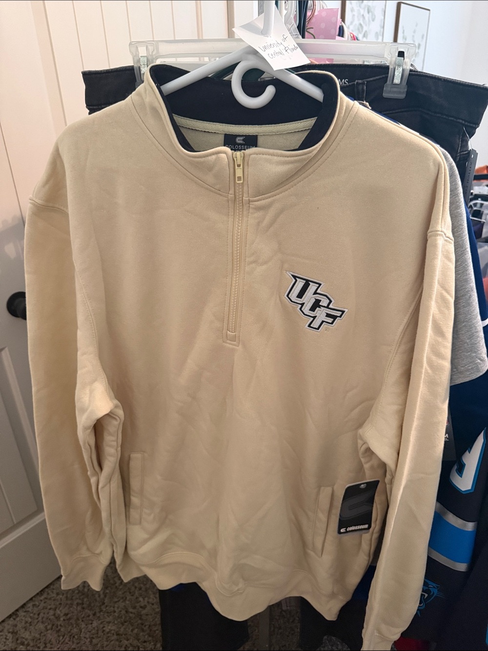 ucf half zip  fleece